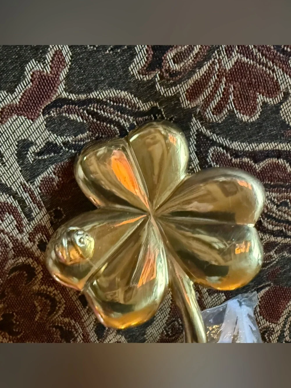 Anthropologie elegant gold